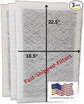Fast-Shipped-Filters 3 Pack 20x25 Replacement Filter Pads Designed to Fit by Unknown
