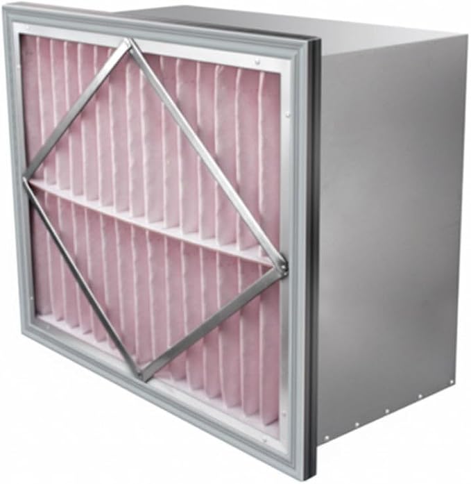 RIGID-PACK 24x20x12 Rigid Box Air Filter – MERV 11/65% ASHRAE HVAC Filter – - Image 4