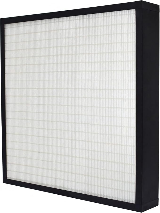 12x24x4 Mini-Pleat Synthetic Panel Air Filter – 4” – Box Plastic Frame – MERV by AccuraFil