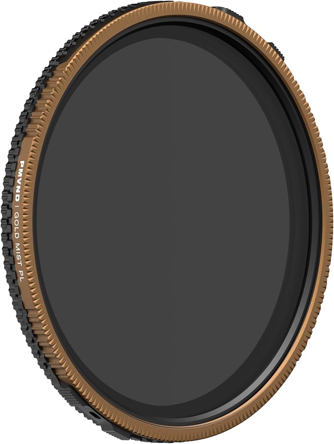 PolarPro - Chroma VND/PL - McKinnon Series - 6-9 Stops - Gold Mist - 49mm - Image 2