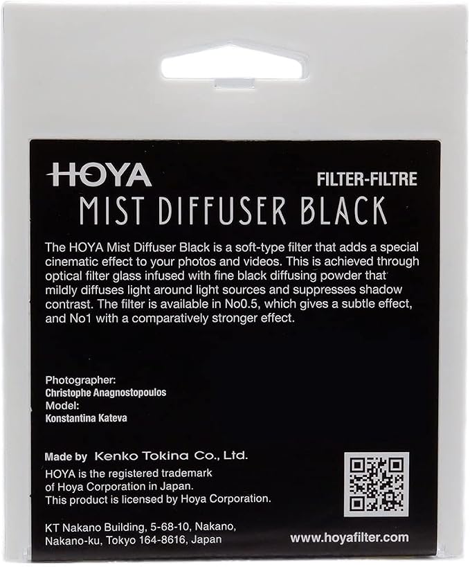 Hoya 72mm Mist Filter Black Diffuser No. 0.5 - Image 5