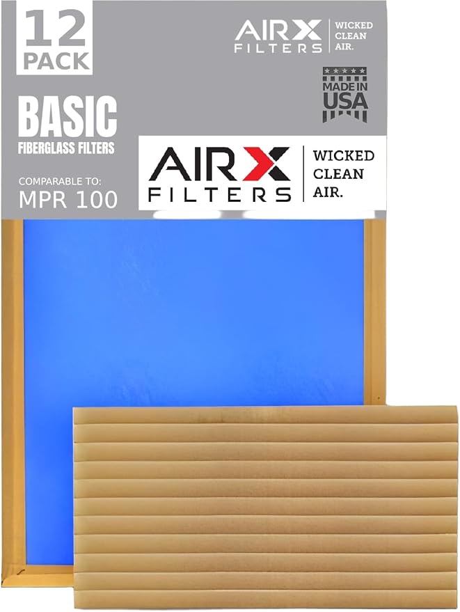 20x25x1 Air Filter Comparable to MPR 100 Basic Economy Furnace Filters - Image 6