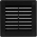 Vent Systems 3" x 3" Black Plastic Soffit Vent Cover by VentSystems