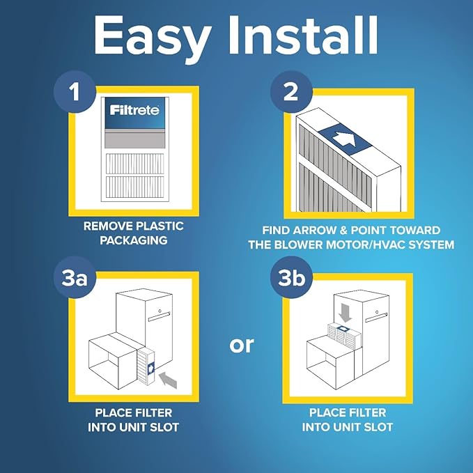 Filtrete 20x25x5 AC Furnace Air Filter, MPR 1550, MERV 12, Fits Trion AirBear - Image 3