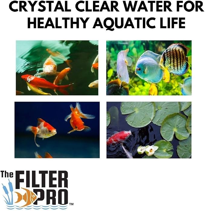 Black Coarse Filter Media, 1.25" Thick, Ponds or Water Gardens, Made in USA - Image 5