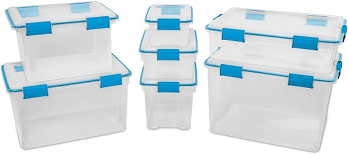 Sterilite 16-Pack Gasket Box, Weather-Resistant Storage Bins - Image 9