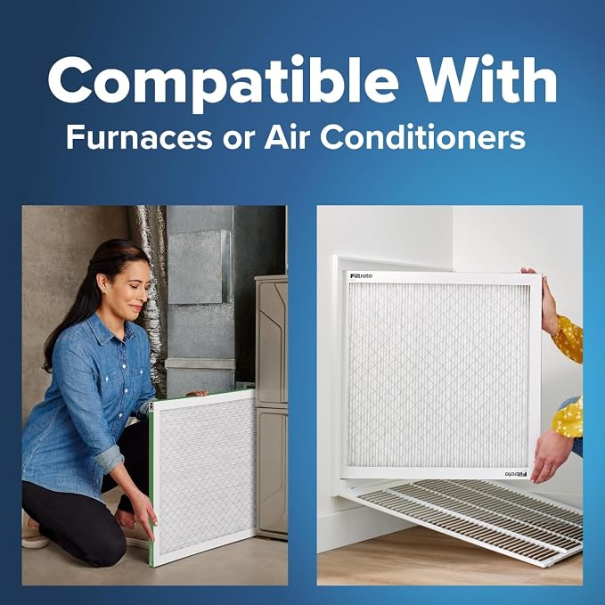 Filtrete 20x25x5 AC Furnace Air Filter, MPR 700, MERV 8, Fits Trion Air Bear & - Image 5
