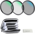 NEEWER 77mm UV/CPL/ND Lens Filter Kit by Neewer