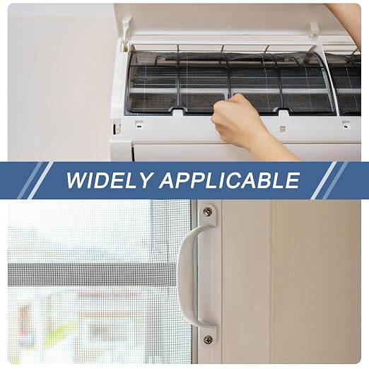 uxcell 16 Mesh 39" x 12" Woven Wire Mesh, 304 Stainless Steel Air Vent Filter - Image 6