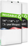 REair 14x14x1 Air filter Pro Kit, Washable and Reusable Air Filter 14x14x1 by Reair