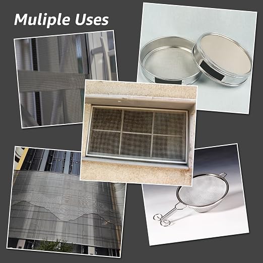 4 Pack 12x16 Inch Wire Mesh, 20 Mesh Stainless Steel Mesh, Never Rust Sturdy - Image 6