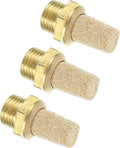MECCANIXITY 3PCS Pneumatic Exhaust Muffler, g 1/8" Thread Male Sintered Bronze by MECCANIXITY