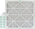Glasfloss 20x20x2 MERV 10 2" Inch Pleated Air Filters Box of 6. Actual Size: by Glasfloss