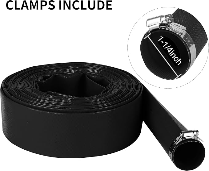 1-1/4" x 100 FT Pool Backwash Hose - Image 3