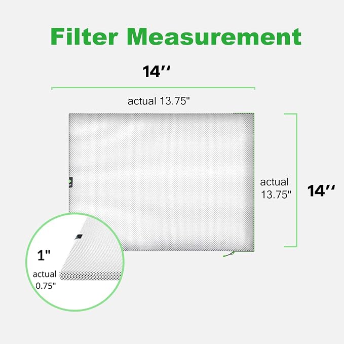 REair 14x14x1 Air filter Pro Kit, Washable and Reusable Air Filter 14x14x1 - Image 6