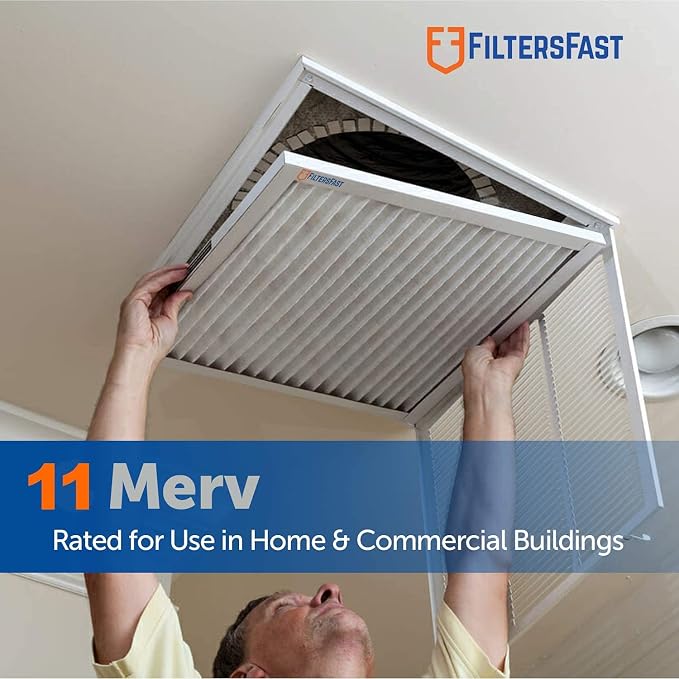 Filters Fast 20x21.5x1 Air Filter MERV 11, Made in the USA, Actual Size: - Image 2
