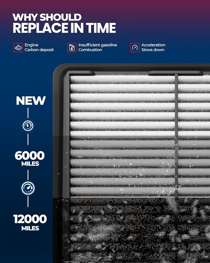 KAX Engine Air Filter, CA11943 Replacement - Image 6