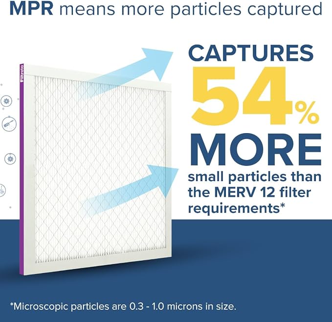 Filtrete 18x30x1 AC Furnace Air Filter, MERV 12, MPR 1500, CERTIFIED asthma & - Image 5