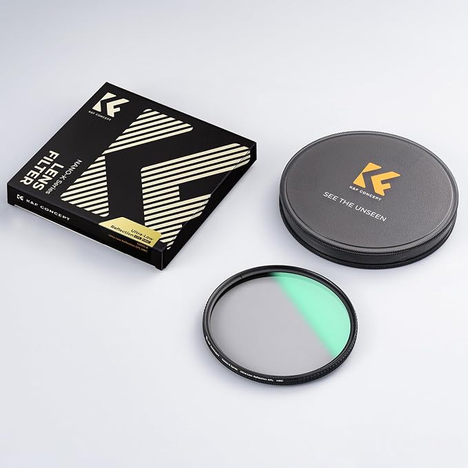 K&F CONCEPT 67mm Ultra-Low Reflectivity Circular Polarizers Filter 28 - Image 8