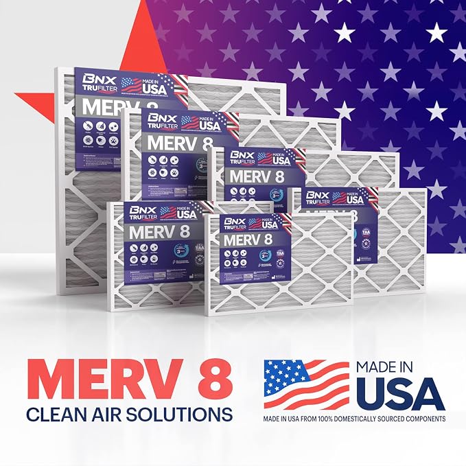 BNX TruFilter 16x25x1 Air Filter MERV 8 - Image 7