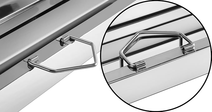 New Star Foodservice 54378 Stainless Steel Hood Filter 20" W x 20" H - Image 4