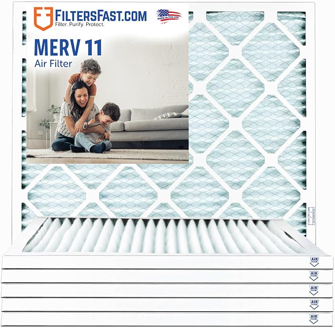 Filters Fast 12x22x1 Air Filter MERV 11, Made in the USA, Actual Size: by FiltersFast