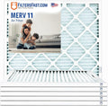 Filters Fast 9x11x1 Air Filter MERV 11, Made in the USA, Actual Size: 9x11x0.75 by FiltersFast