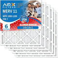 AIRX FILTERS WICKED CLEAN AIR 18x18x1 MERV 11 Electrostatic Pleated Air by AIRXFILTERSWICKEDCLEANAIR
