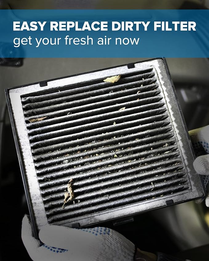 PHILTOP Cabin Air Filter w/Activated Carbon, Compatible - Image 4