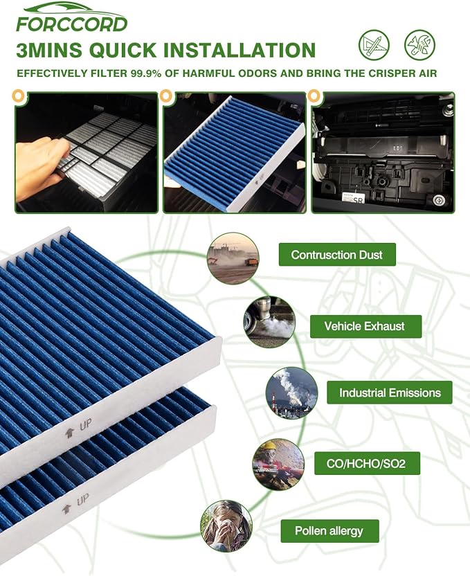Cabin Air Filter and Engine Air Filter Fits - Image 6