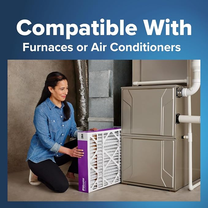 Filtrete 20x25x5 AC Furnace Air Filter, MPR 1550, MERV 12, Fits Trion AirBear - Image 8