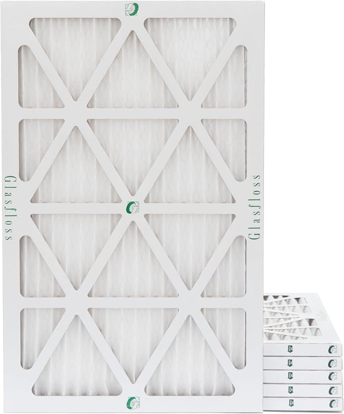 Glasfloss ZL 12x16x1 MERV 10 AC Furnace Air Filters.. Actual Size: 12-1/2 x by Glasfloss