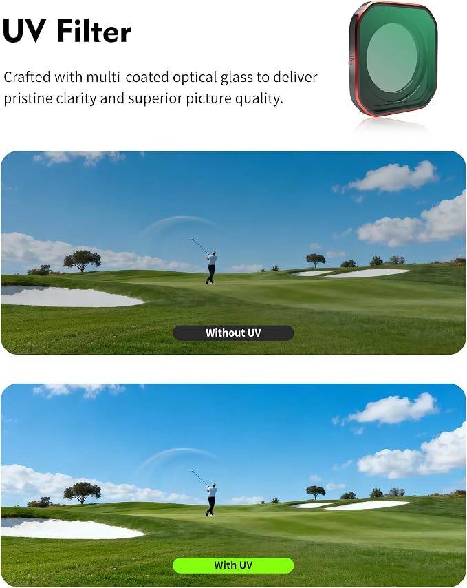 ND1000 Filter for Insta360 Ace Pro2, 10-Stop Neutral Density Filter, Creates - Image 5