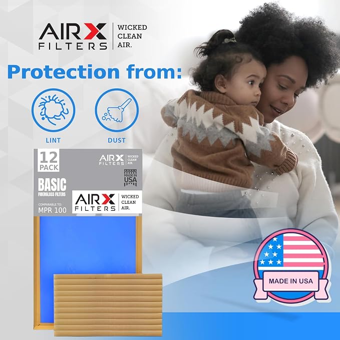 18x25x1 Air Filter Comparable to MPR 100 Basic Economy Furnace Filters - Image 5