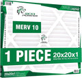 20x20x1 ECO POWER Air Filter MERV 10, Pleated HVAC AC Furnace Air Filters by Unknown