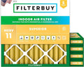 Filterbuy 24x24x2 Air Filter MERV 11 Superior Pet & Allergy Defense, by Filterbuy