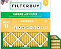 Filterbuy 30x30x1 Air Filter MERV 11 Superior Pet & Allergy Defense, by Filterbuy