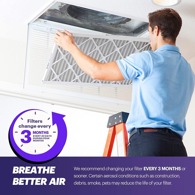 BNX TruFilter 16x25x1 Air Filter MERV 8 - Image 6