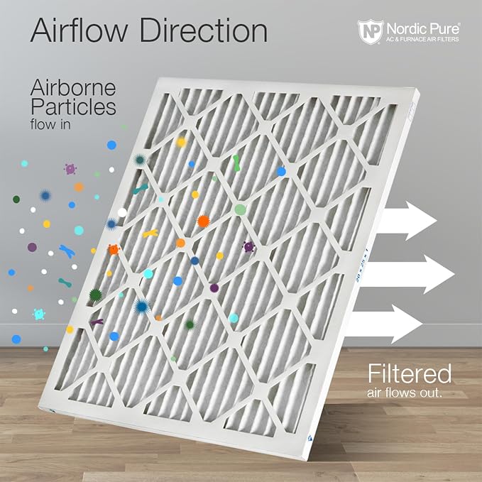 Nordic Pure 14x25x1 Pleated MERV 12 Air Filters 4 Pack - Image 8