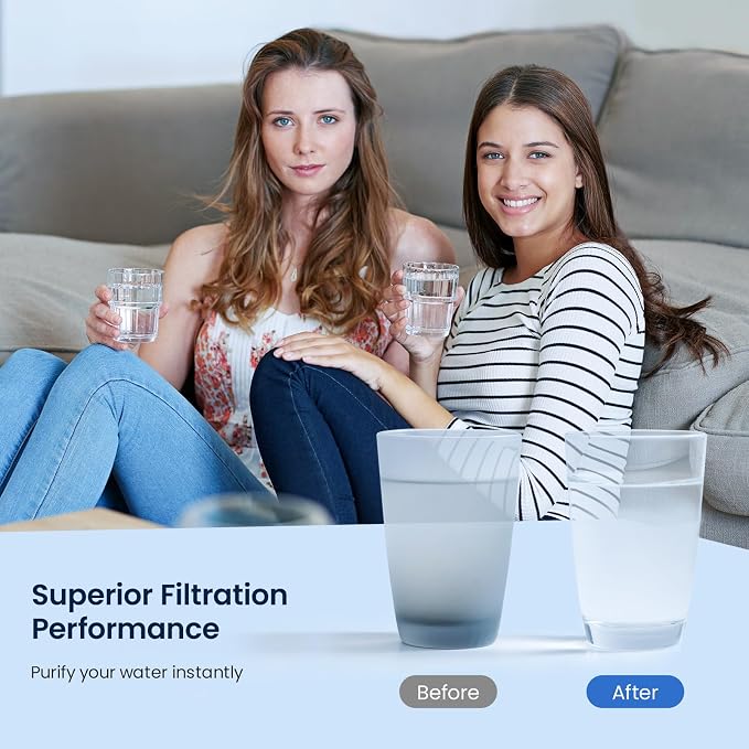 GLACIER FRESH Refrigerator Water Filter Compatible - Image 9