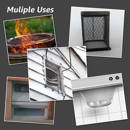 4 Pack 11x14 Inch Wire Mesh, 20 Mesh Stainless Steel Mesh, Never Rust Sturdy - Image 7