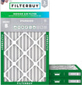 Filterbuy 16x25x2 Air Filter MERV 8 Essential Dust & Allergy Defense, by Filterbuy