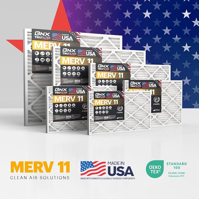 BNX TruFilter 16x25x1 Air Filter MERV 11 - Image 9