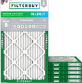Filterbuy 16x24x1 Air Filter MERV 8 Essential Dust & Allergy Defense, by Filterbuy