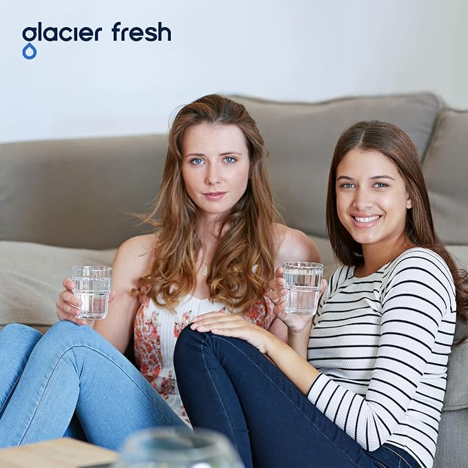 GLACIER FRESH Compatible with 4396841 Refrigerator Water Filter, Filter 3 - Image 7
