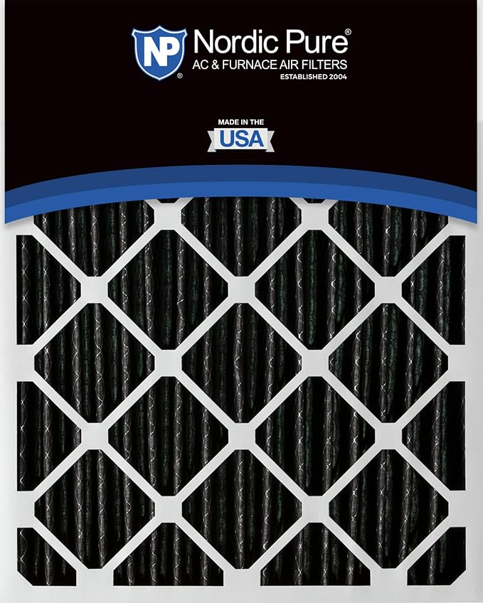 Nordic Pure 20x20x2 Furnace Air Filters MERV 8 Pleated Plus Carbon 12 Pack - Image 5