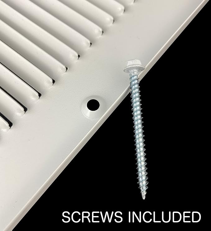 Fits 30x8 Duct Opening | Steel Return Air Grille by Handua | Vent Cover Grill - Image 4