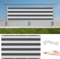 Balcony Privacy Screen 3.9' x 65.6' Durable UV-Resistant Balcony Privacy by AYLFBFU