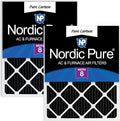 Nordic Pure 14x25x1 Pure Carbon Pleated Odor Reduction Furnace Air Filters 2 by NordicPure
