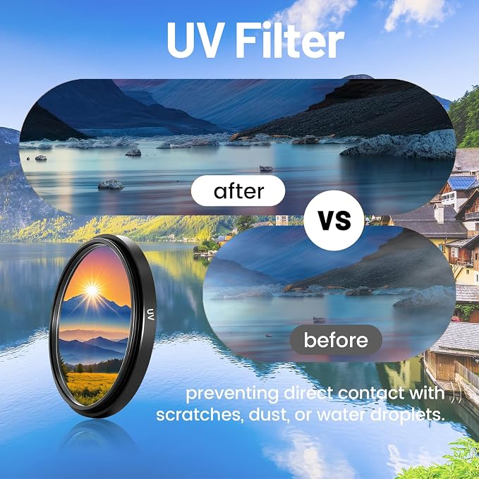 52mm UV+CPL+FLD Lens Filter Kit - Image 5